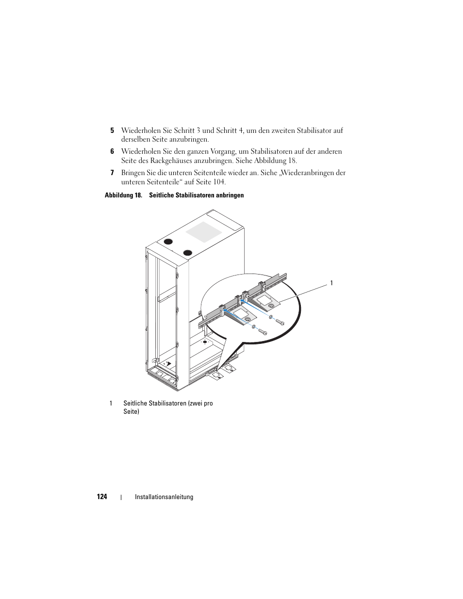 Dell PowerEdge Rack Enclosure 4020S User Manual | Page 126 / 228