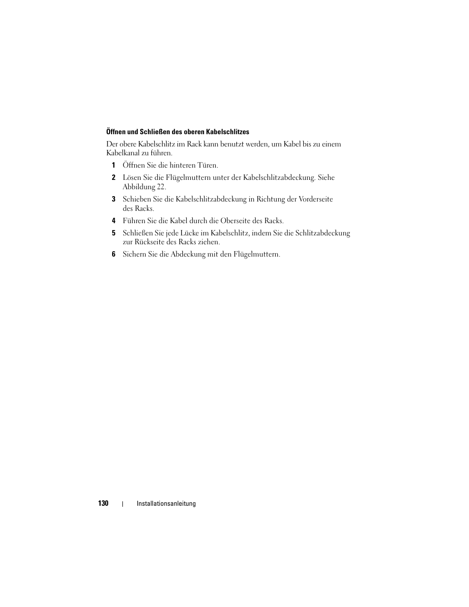 Dell PowerEdge Rack Enclosure 4020S User Manual | Page 132 / 228