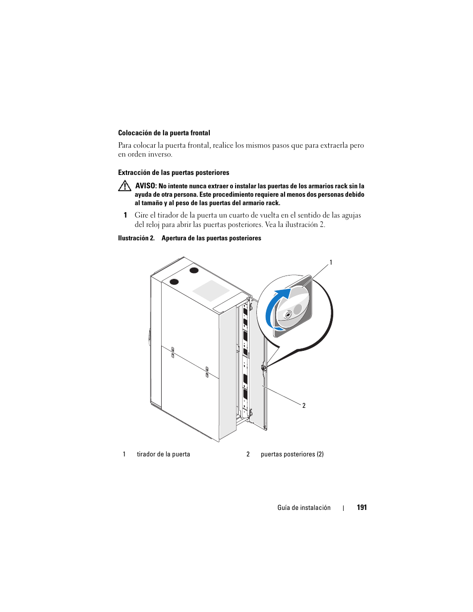 Dell PowerEdge Rack Enclosure 4020S User Manual | Page 193 / 228