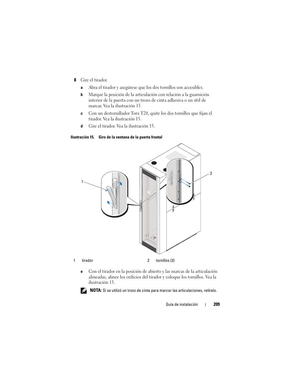 Dell PowerEdge Rack Enclosure 4020S User Manual | Page 211 / 228