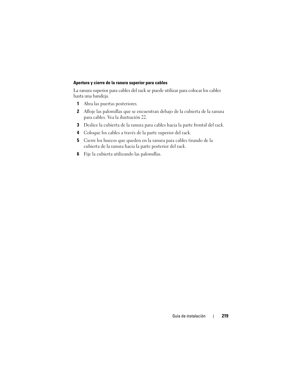 Dell PowerEdge Rack Enclosure 4020S User Manual | Page 221 / 228