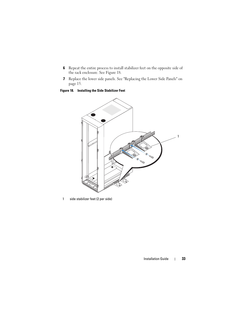 Figure 18 | Dell PowerEdge Rack Enclosure 4020S User Manual | Page 35 / 228