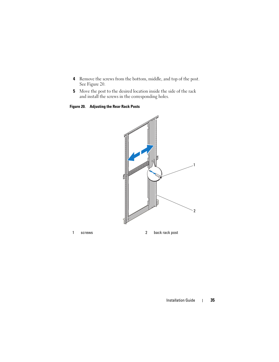 Dell PowerEdge Rack Enclosure 4020S User Manual | Page 37 / 228