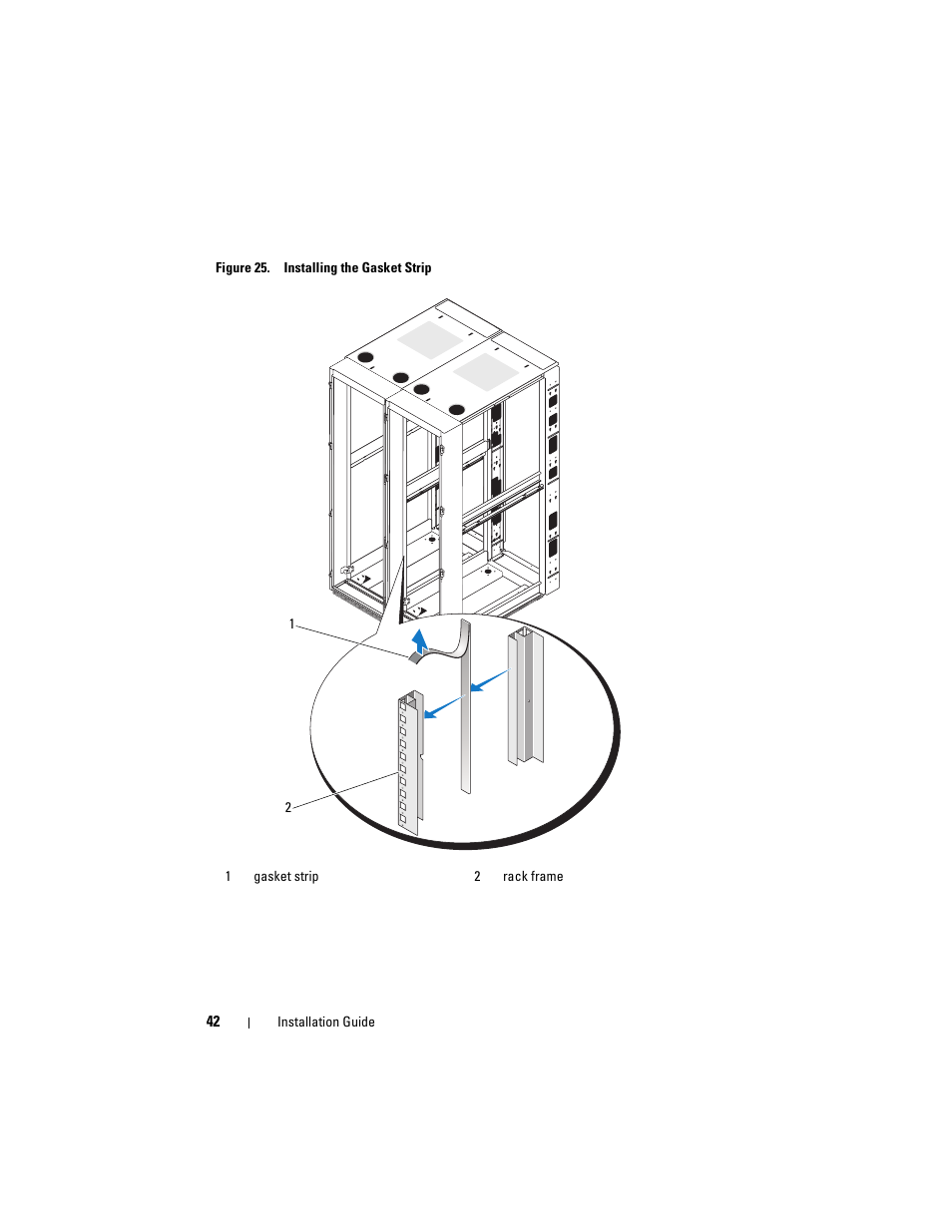 Figure 25 | Dell PowerEdge Rack Enclosure 4020S User Manual | Page 44 / 228