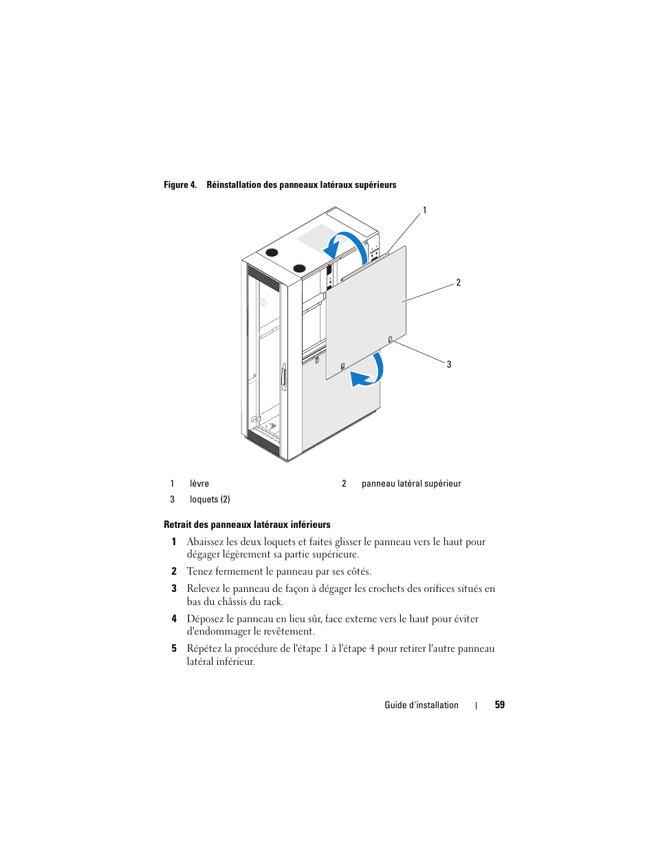 Dell PowerEdge Rack Enclosure 4020S User Manual | Page 61 / 228