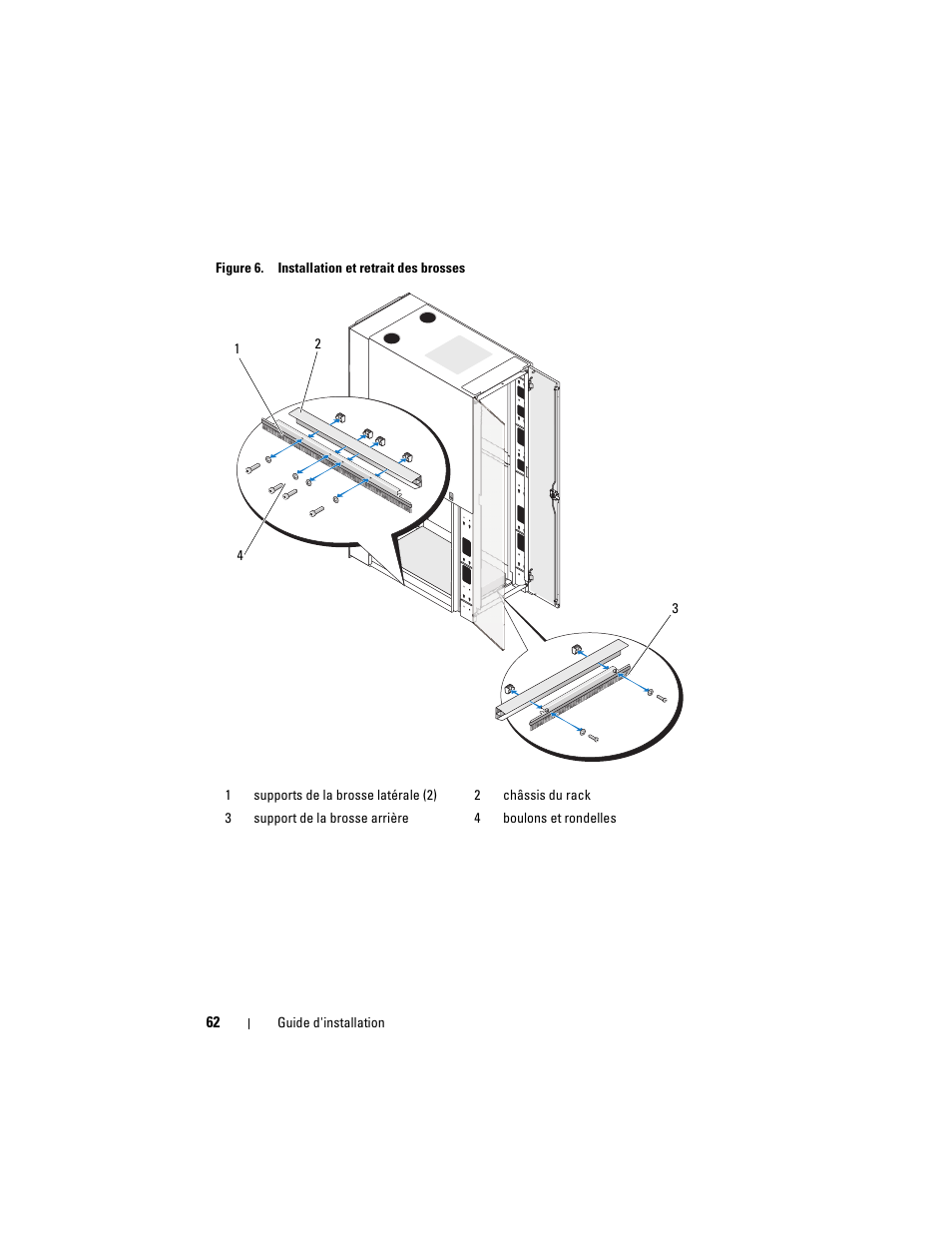 Ir figure 6, Figure 6 | Dell PowerEdge Rack Enclosure 4020S User Manual | Page 64 / 228