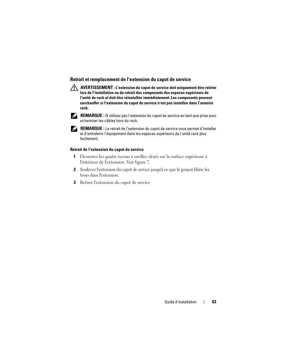 Dell PowerEdge Rack Enclosure 4020S User Manual | Page 65 / 228