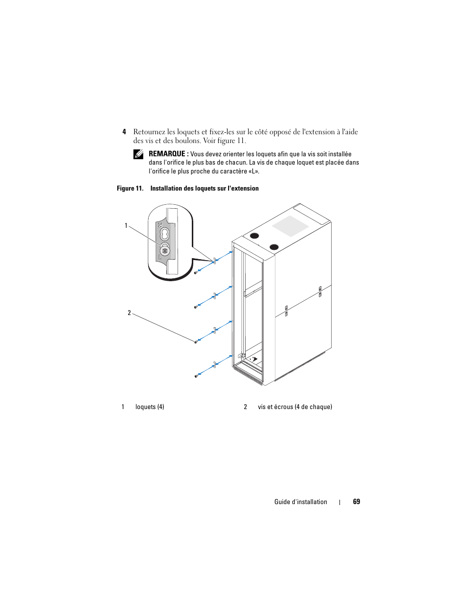 Dell PowerEdge Rack Enclosure 4020S User Manual | Page 71 / 228