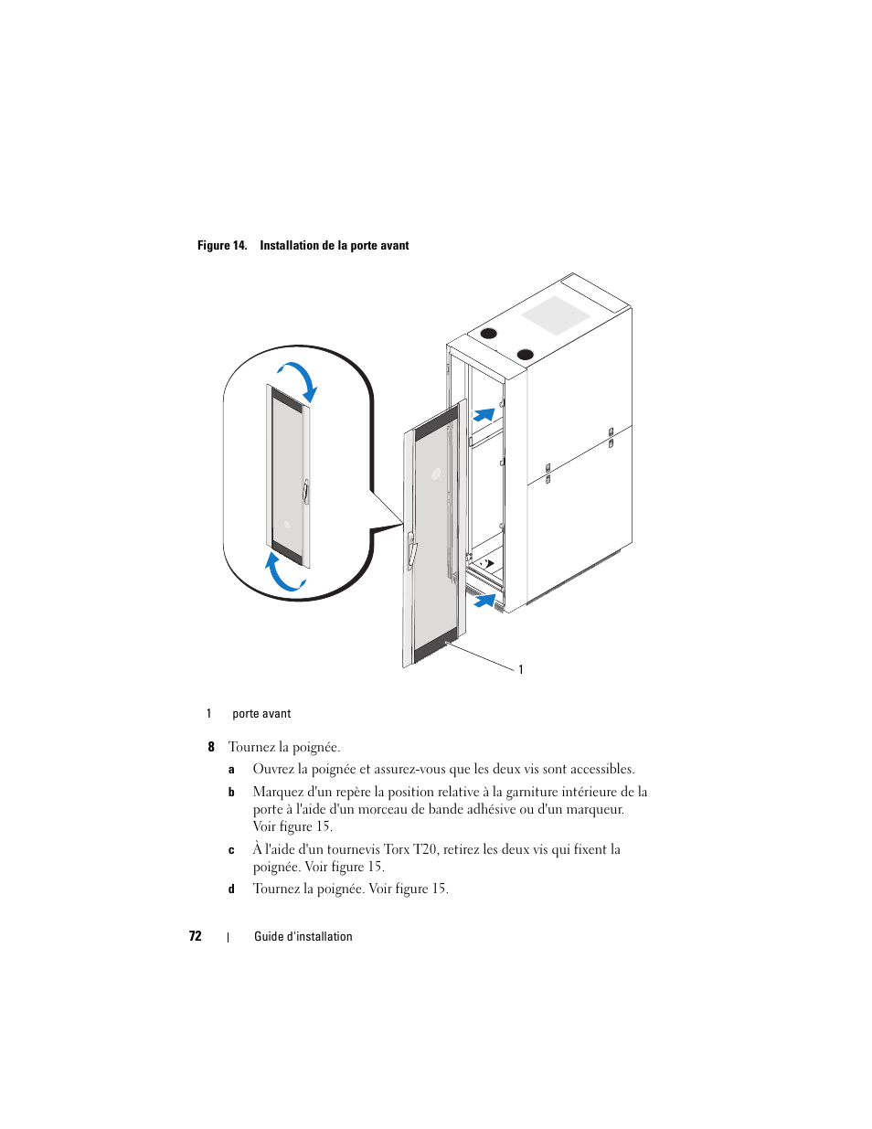 Ir figure 14 | Dell PowerEdge Rack Enclosure 4020S User Manual | Page 74 / 228