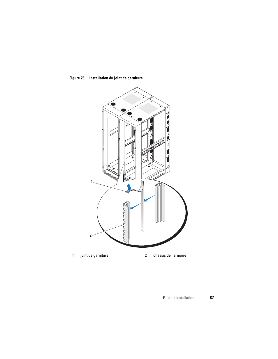 Ir figure 25 | Dell PowerEdge Rack Enclosure 4020S User Manual | Page 89 / 228