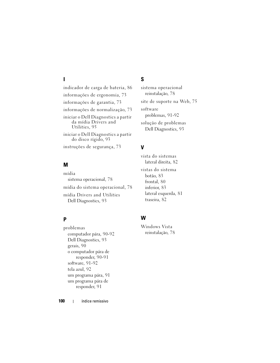 Dell Latitude XT (Late 2007) User Manual | Page 100 / 134