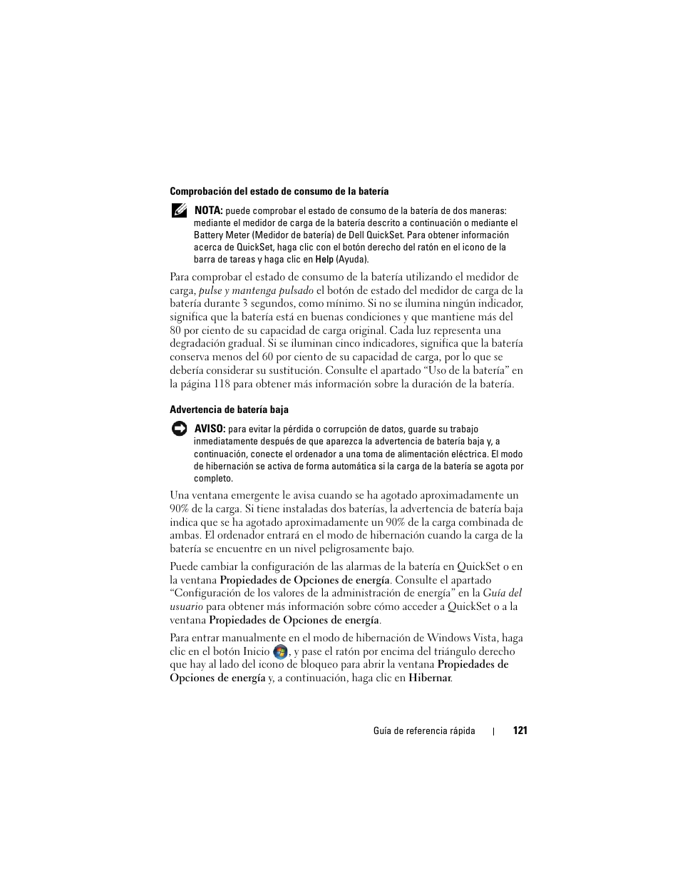 Dell Latitude XT (Late 2007) User Manual | Page 121 / 134