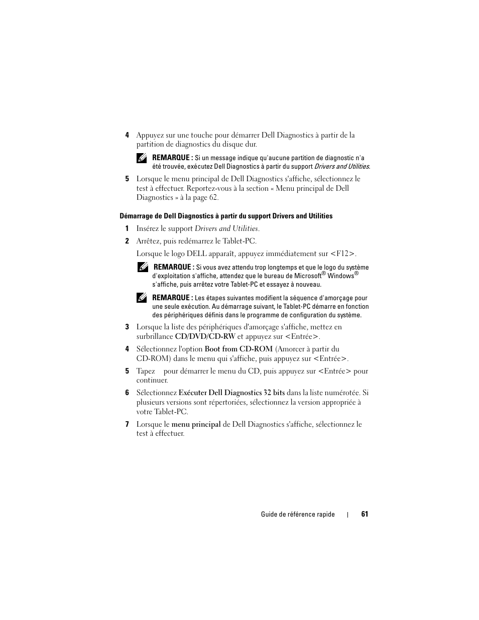 Dell Latitude XT (Late 2007) User Manual | Page 61 / 134