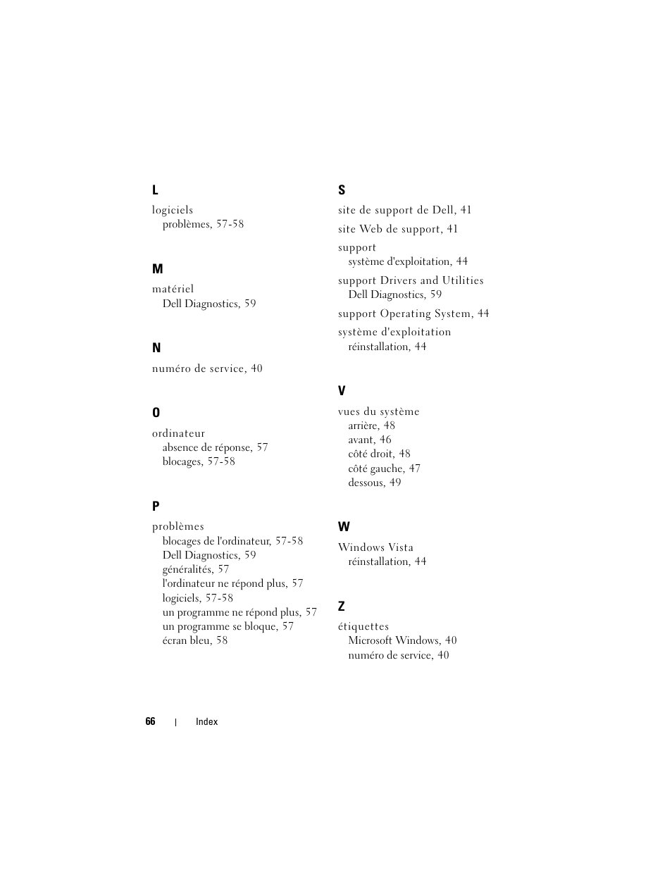 Dell Latitude XT (Late 2007) User Manual | Page 66 / 134