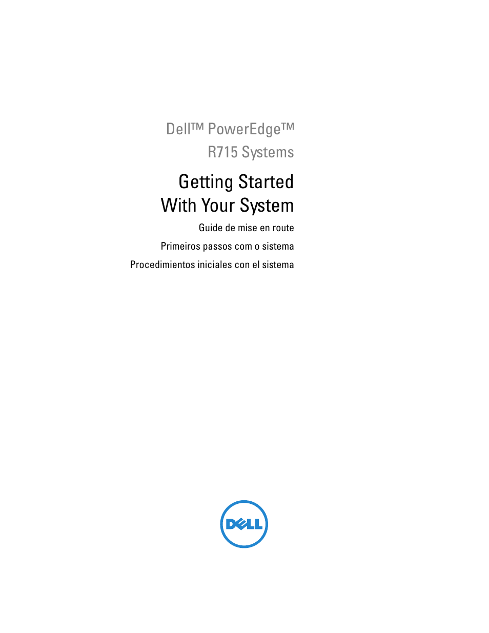 Dell PowerEdge R715 User Manual | 54 pages