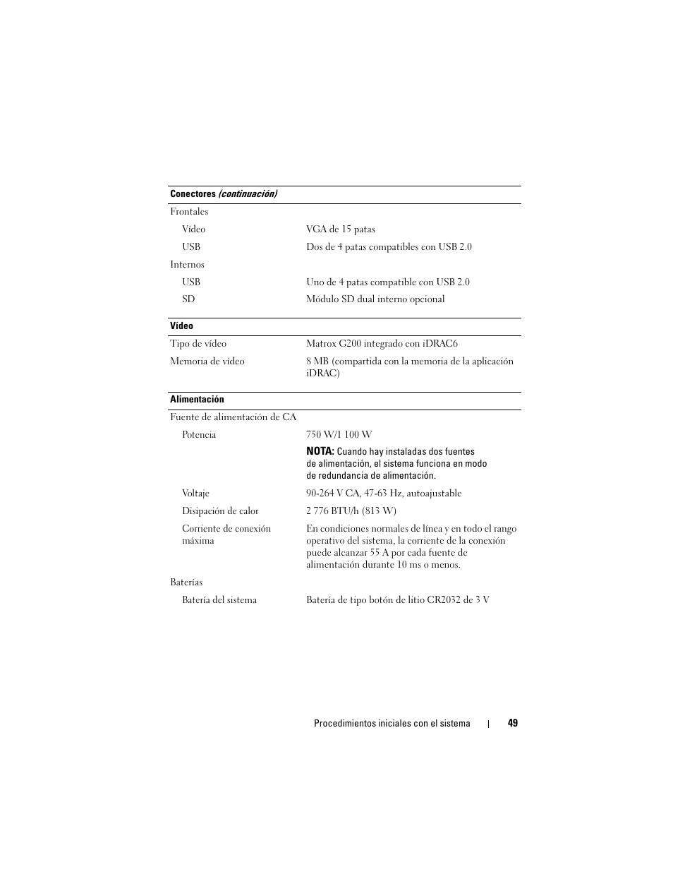 Dell PowerEdge R715 User Manual | Page 51 / 54