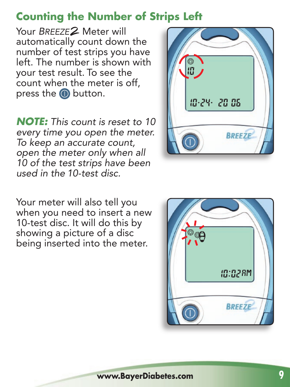 Bayer Breeze-2 User Manual | Page 13 / 53