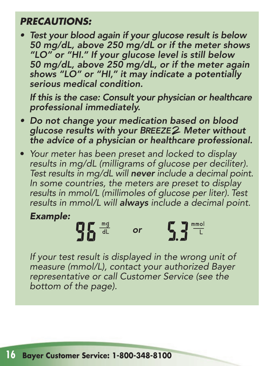 Bayer Breeze-2 User Manual | Page 20 / 53