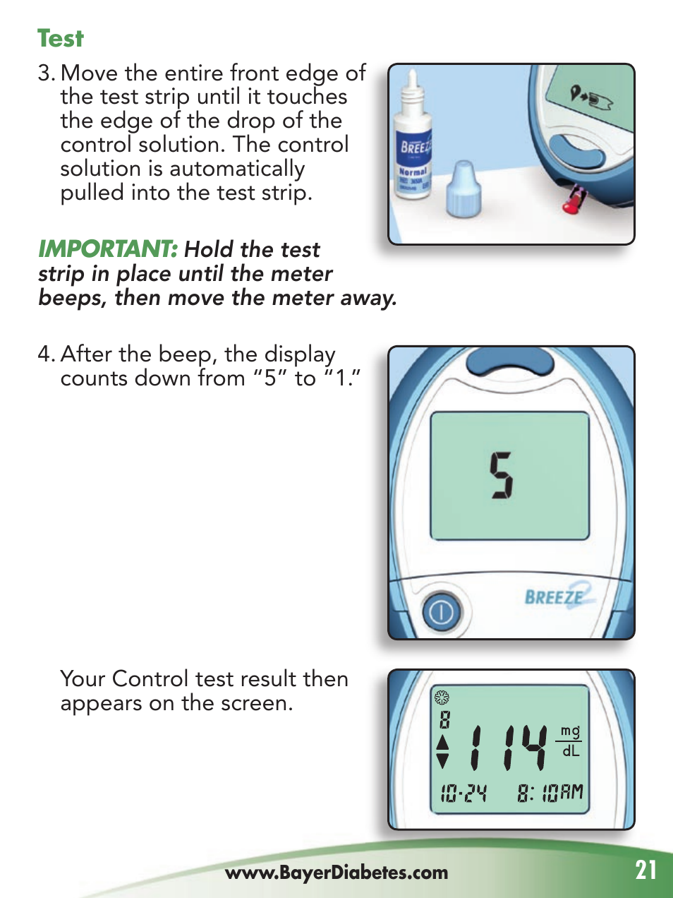 Bayer Breeze-2 User Manual | Page 25 / 53