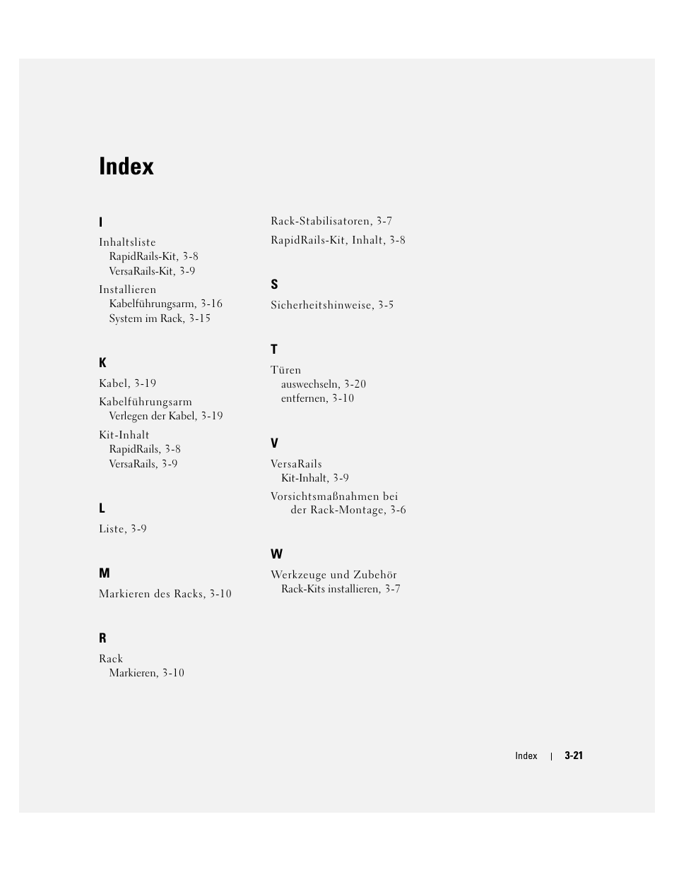 Index | Dell PowerEdge 1800 User Manual | Page 67 / 112