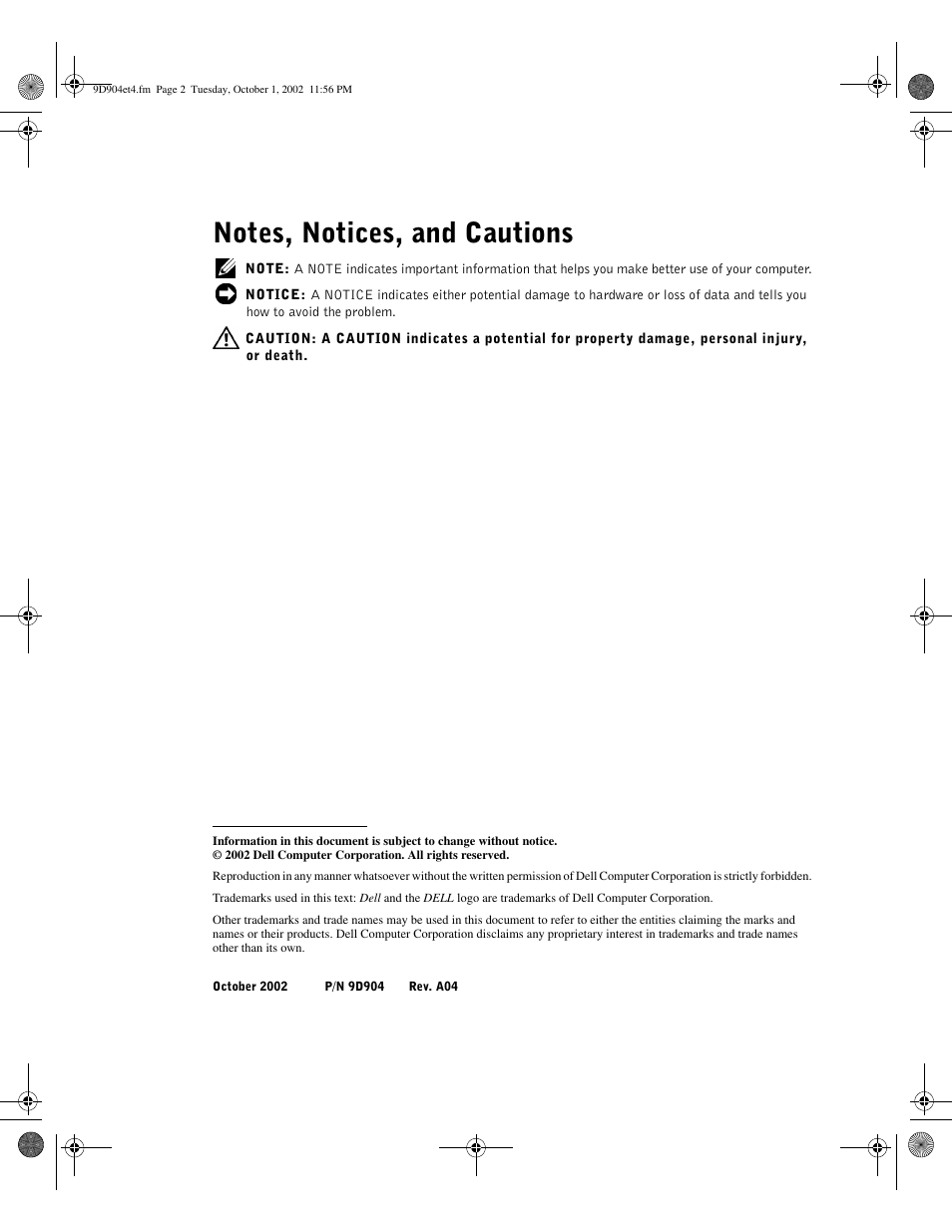 Dell PowerEdge 500SC User Manual | Page 2 / 56