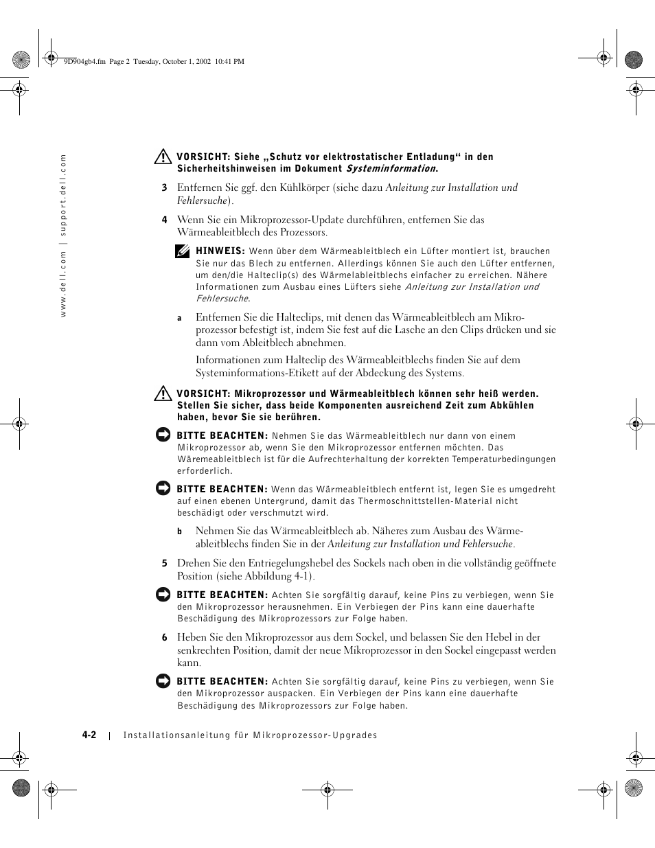 Dell PowerEdge 500SC User Manual | Page 26 / 56
