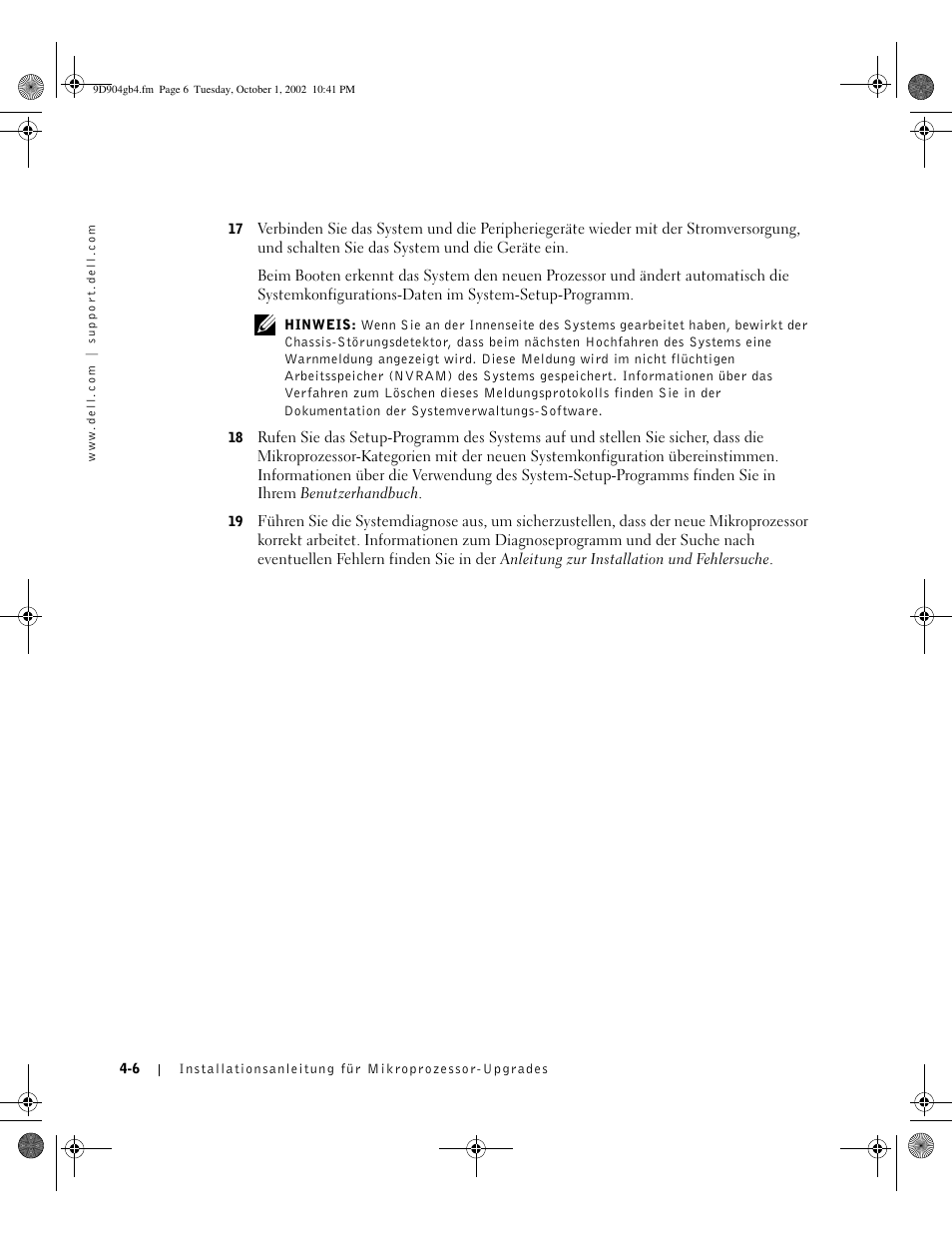 Dell PowerEdge 500SC User Manual | Page 30 / 56