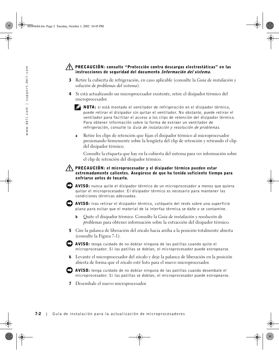 Dell PowerEdge 500SC User Manual | Page 50 / 56