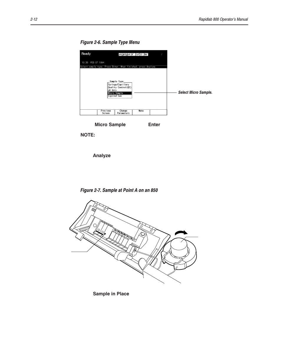 Bayer HealthCare Rapidlab 800 User Manual | Page 110 / 699