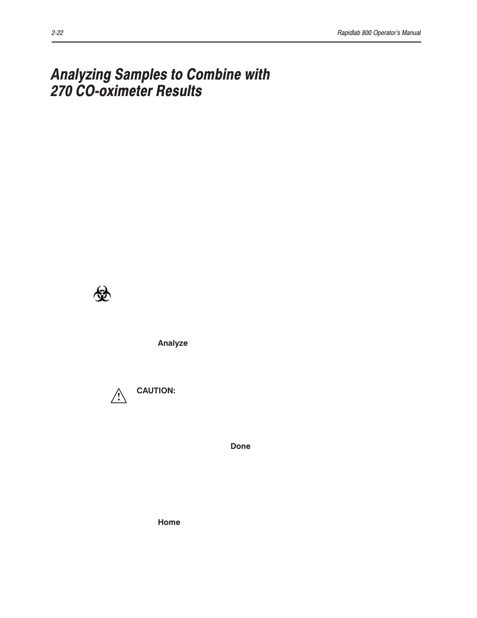 Bayer HealthCare Rapidlab 800 User Manual | Page 120 / 699