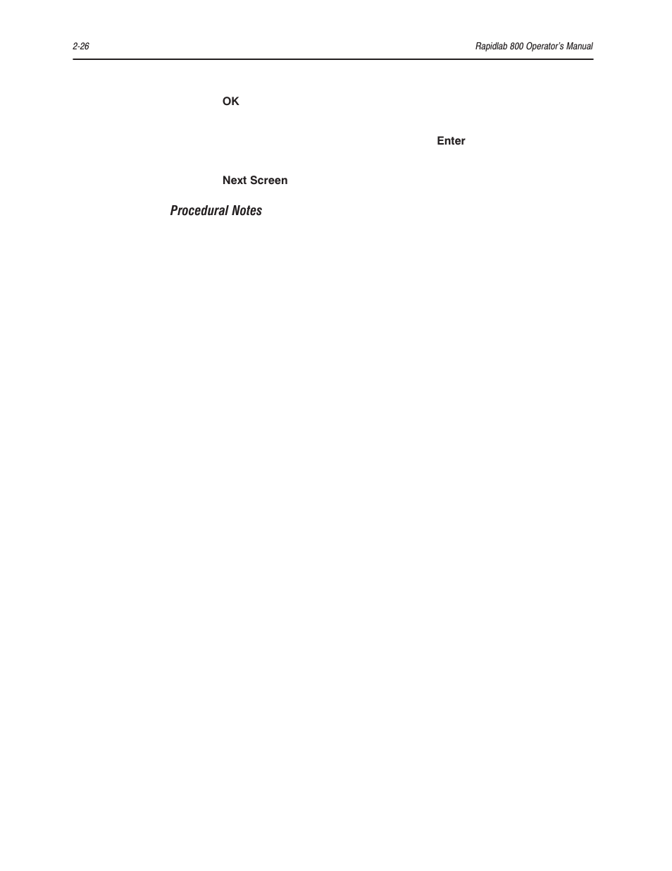 Bayer HealthCare Rapidlab 800 User Manual | Page 124 / 699