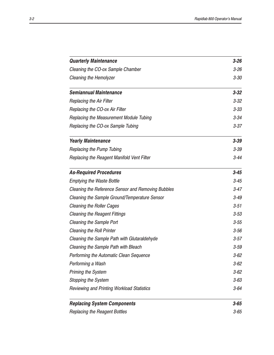 Bayer HealthCare Rapidlab 800 User Manual | Page 168 / 699