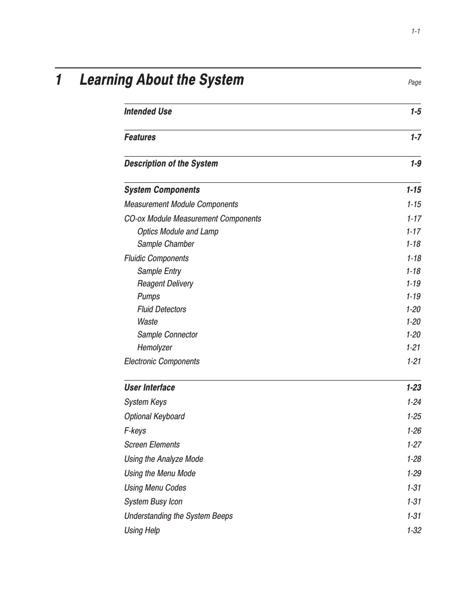Learning about the system, 1 learning about the system | Bayer HealthCare Rapidlab 800 User Manual | Page 23 / 699