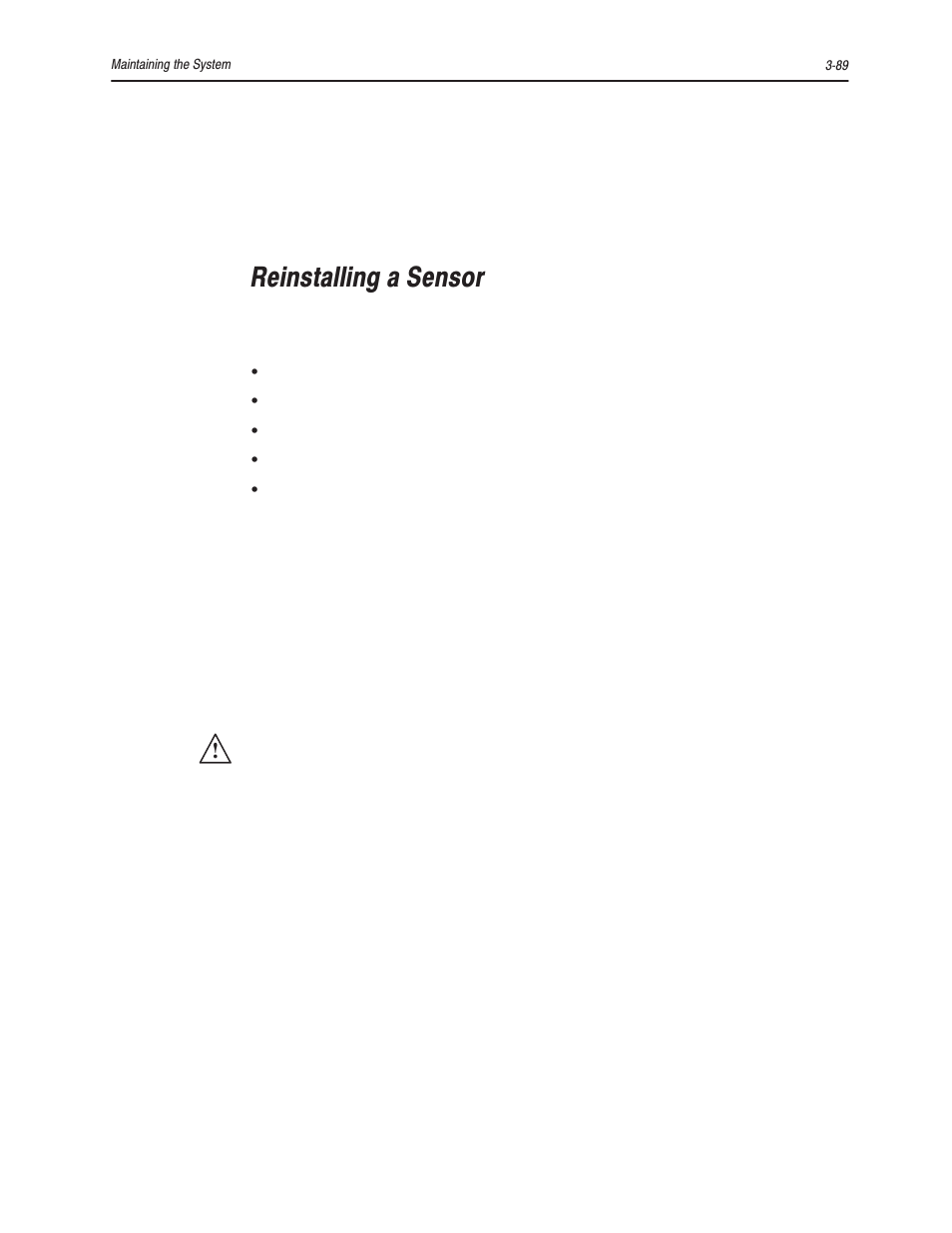 Reinstalling a sensor | Bayer HealthCare Rapidlab 800 User Manual | Page 261 / 699