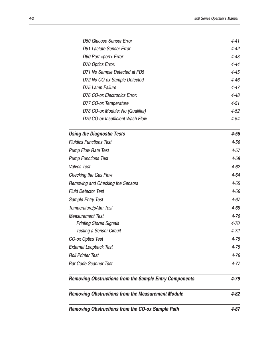 Bayer HealthCare Rapidlab 800 User Manual | Page 284 / 699