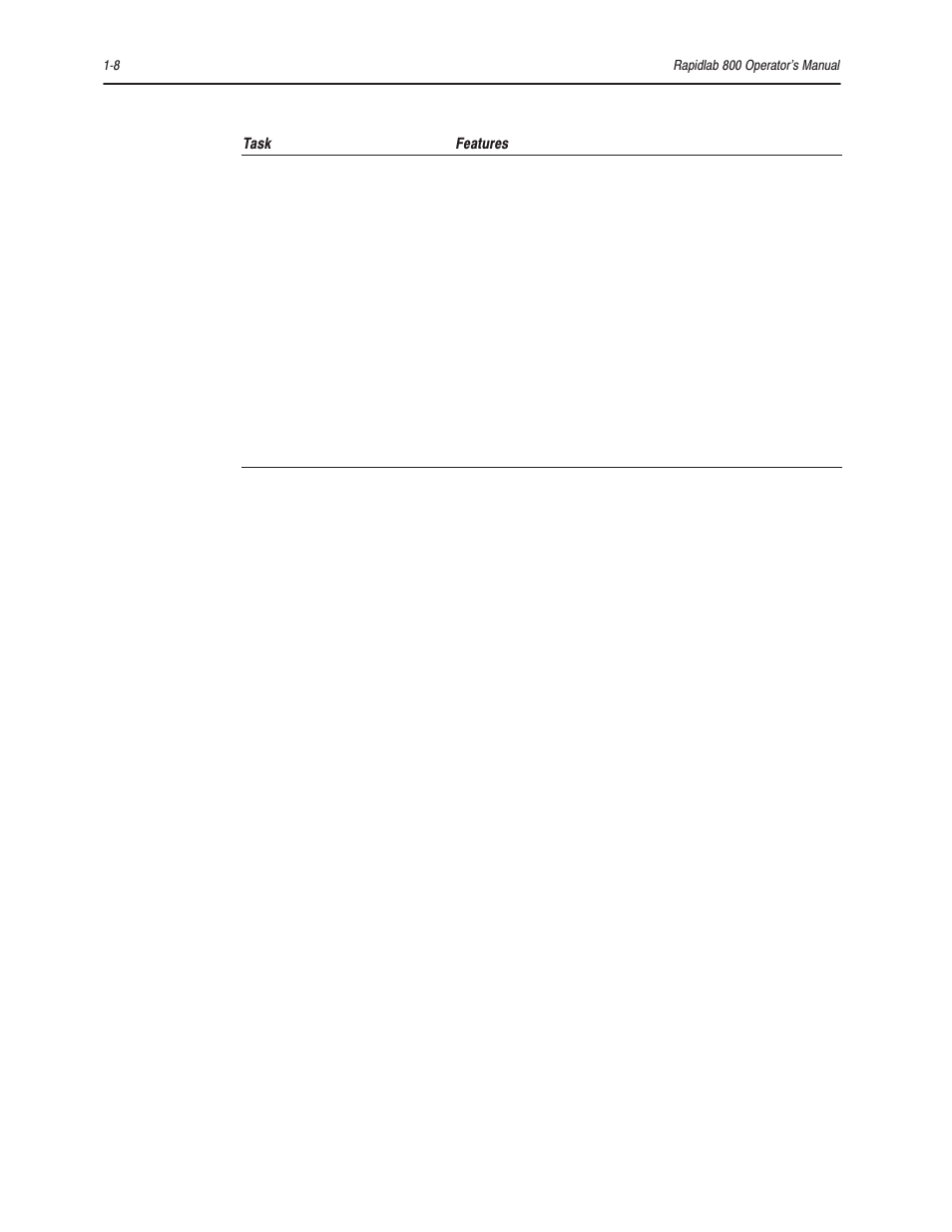 Bayer HealthCare Rapidlab 800 User Manual | Page 30 / 699
