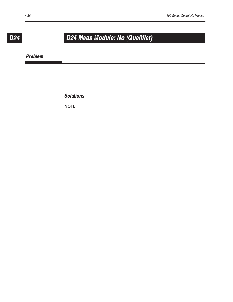 D24 meas module: no (qualifier) | Bayer HealthCare Rapidlab 800 User Manual | Page 320 / 699