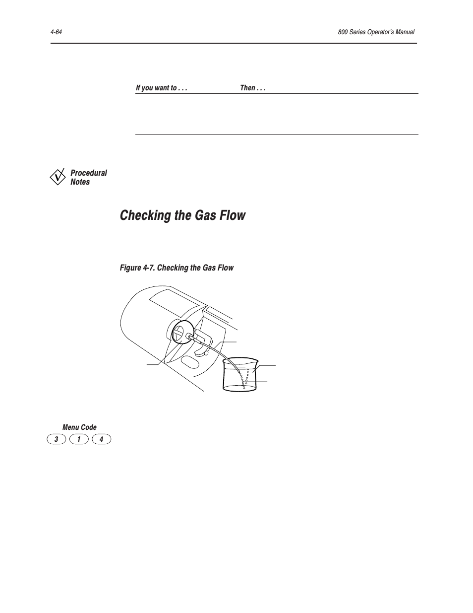 Checking the gas flow | Bayer HealthCare Rapidlab 800 User Manual | Page 350 / 699