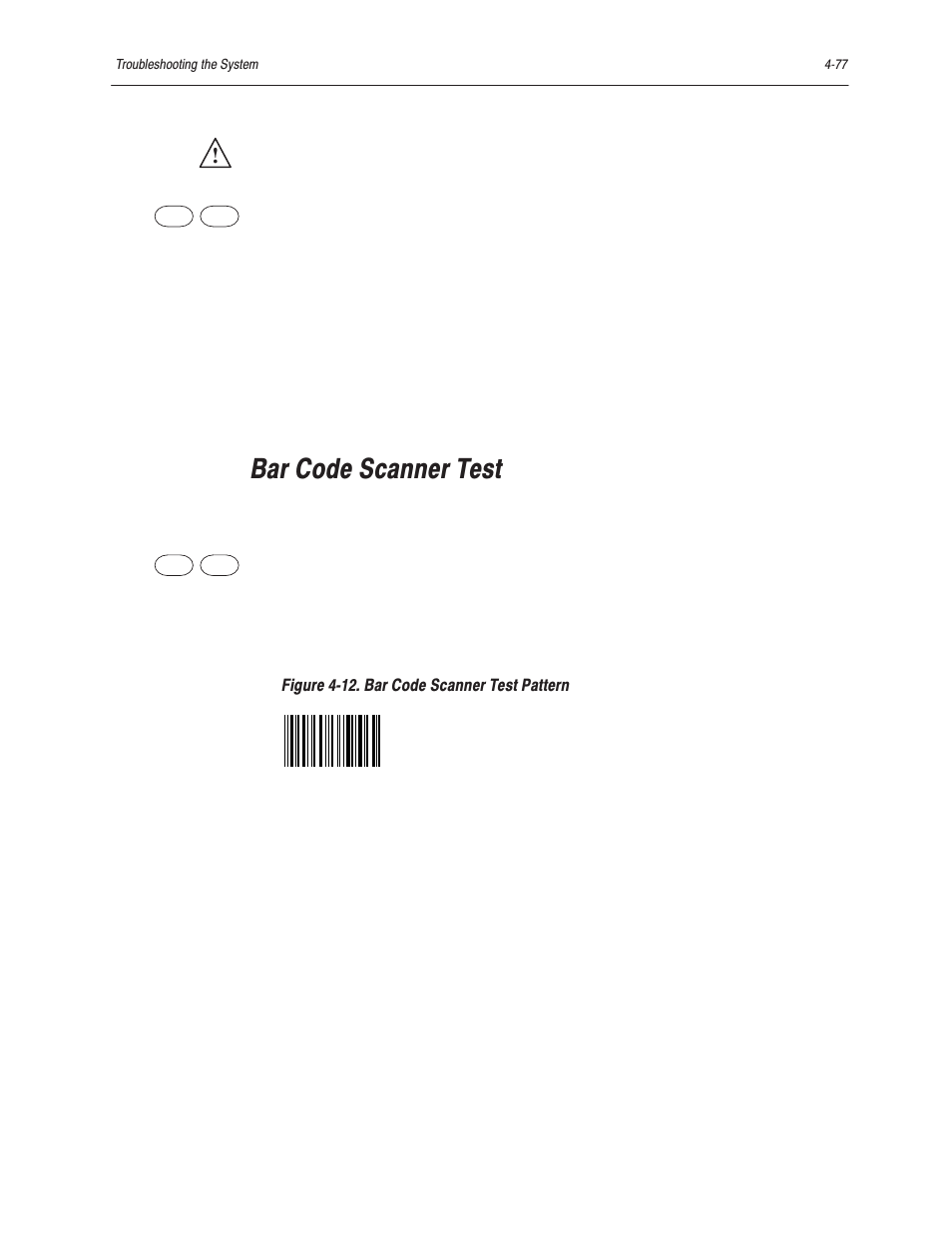 Bar code scanner test | Bayer HealthCare Rapidlab 800 User Manual | Page 363 / 699