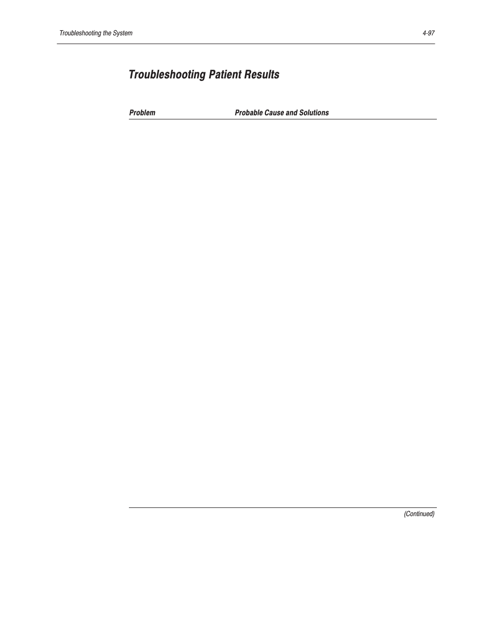 Troubleshooting patient results | Bayer HealthCare Rapidlab 800 User Manual | Page 385 / 699