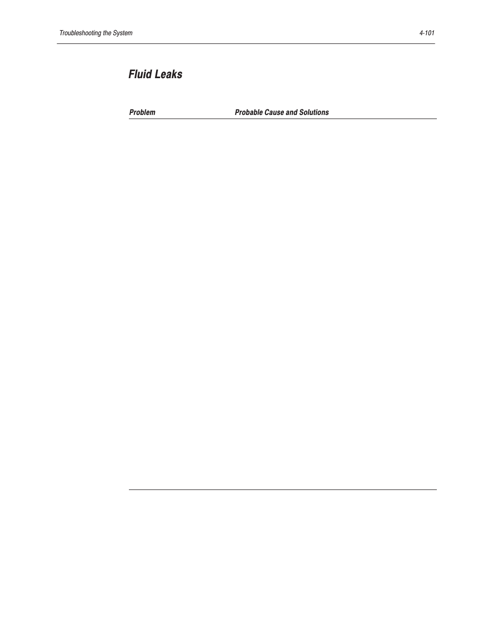 Fluid leaks | Bayer HealthCare Rapidlab 800 User Manual | Page 389 / 699