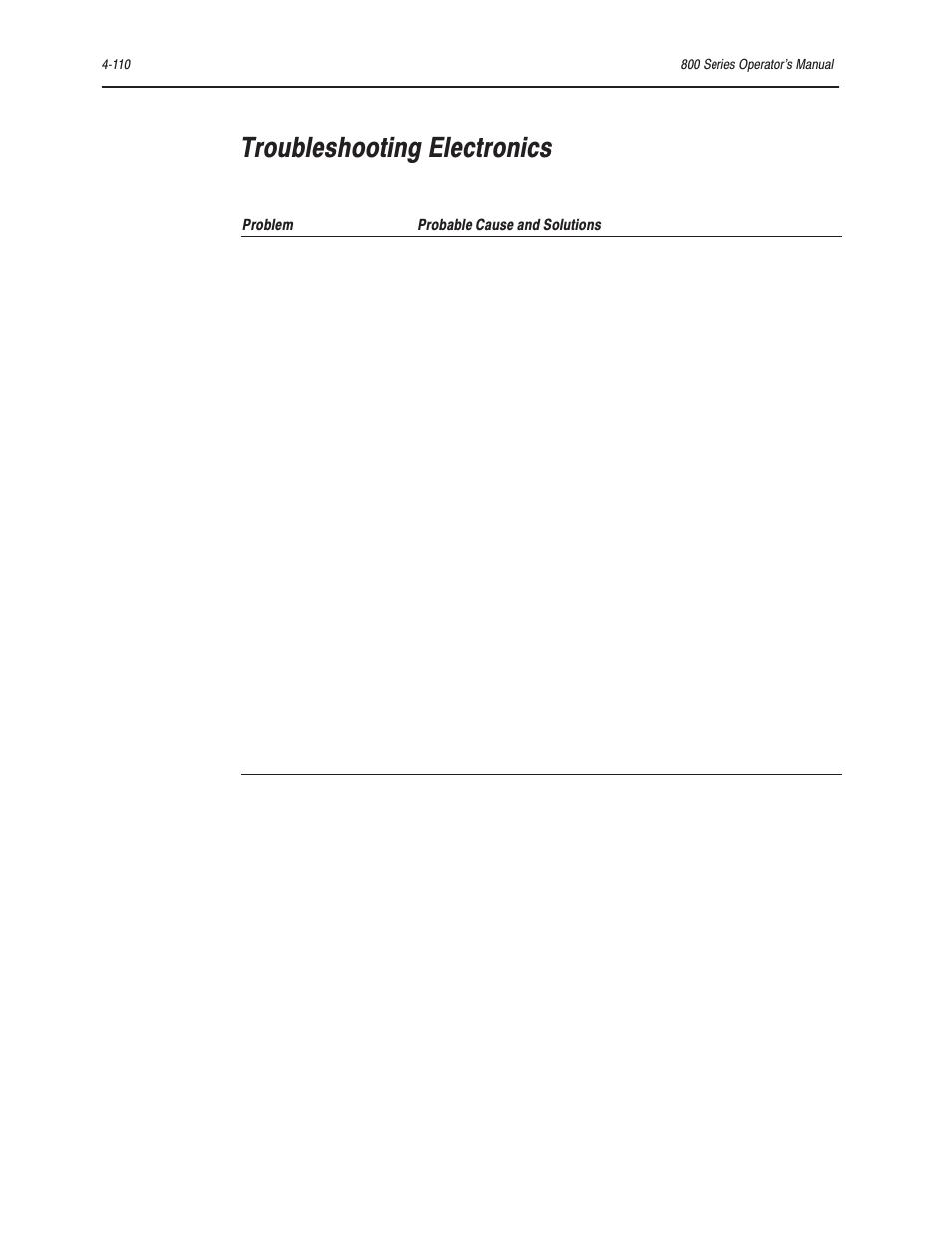 Troubleshooting electronics | Bayer HealthCare Rapidlab 800 User Manual | Page 398 / 699