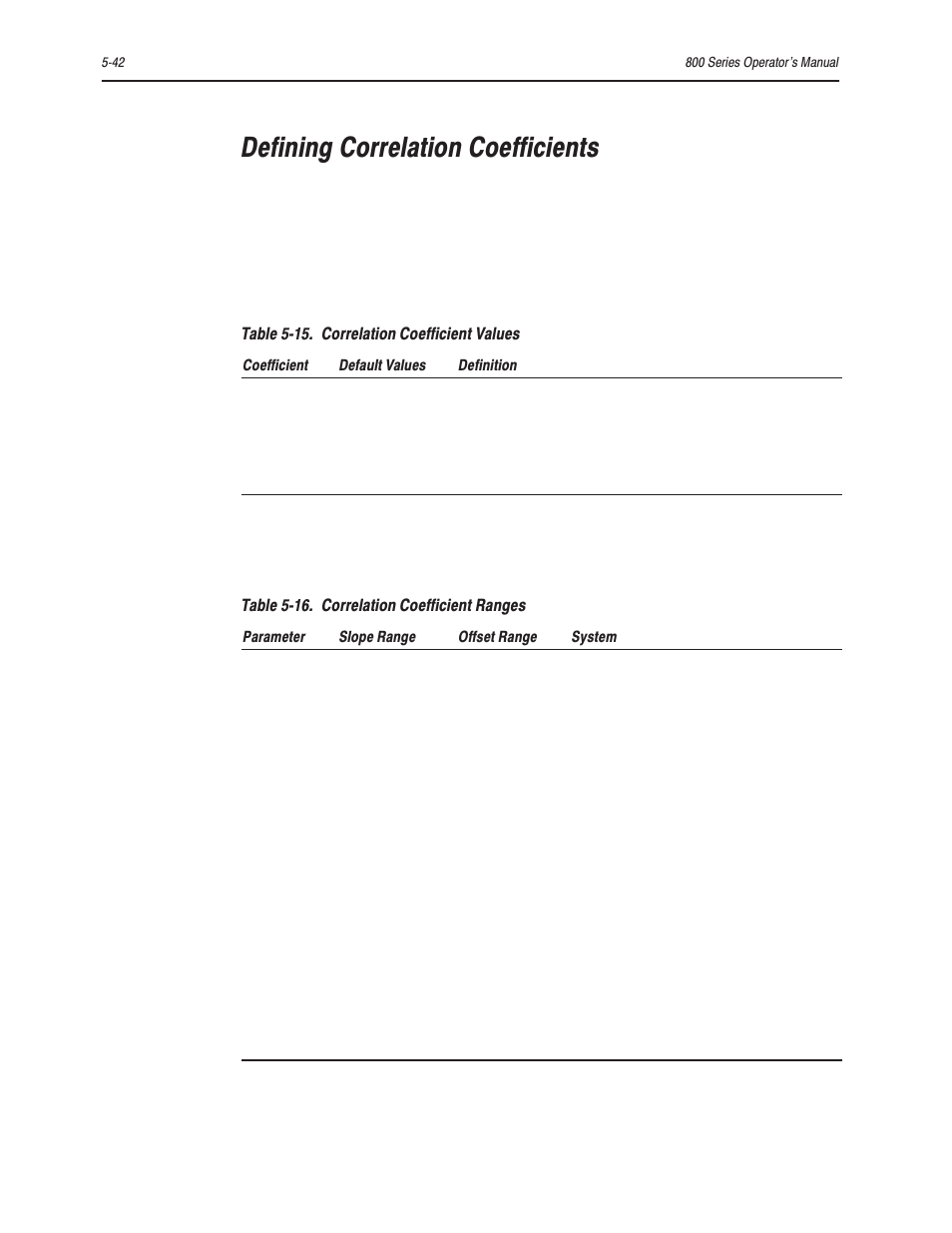 Defining correlation coefficients | Bayer HealthCare Rapidlab 800 User Manual | Page 452 / 699