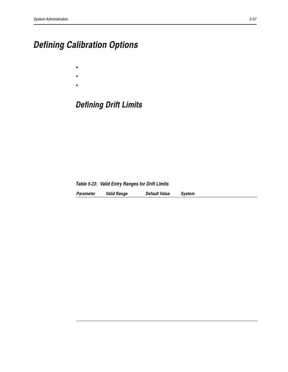 Defining calibration options, Defining drift limits | Bayer HealthCare Rapidlab 800 User Manual | Page 467 / 699