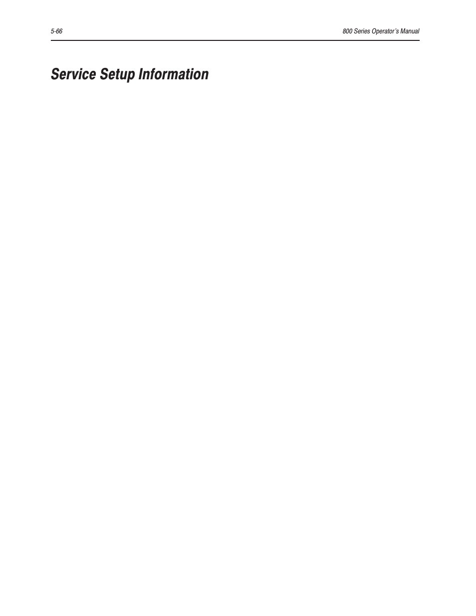 Service setup information | Bayer HealthCare Rapidlab 800 User Manual | Page 476 / 699