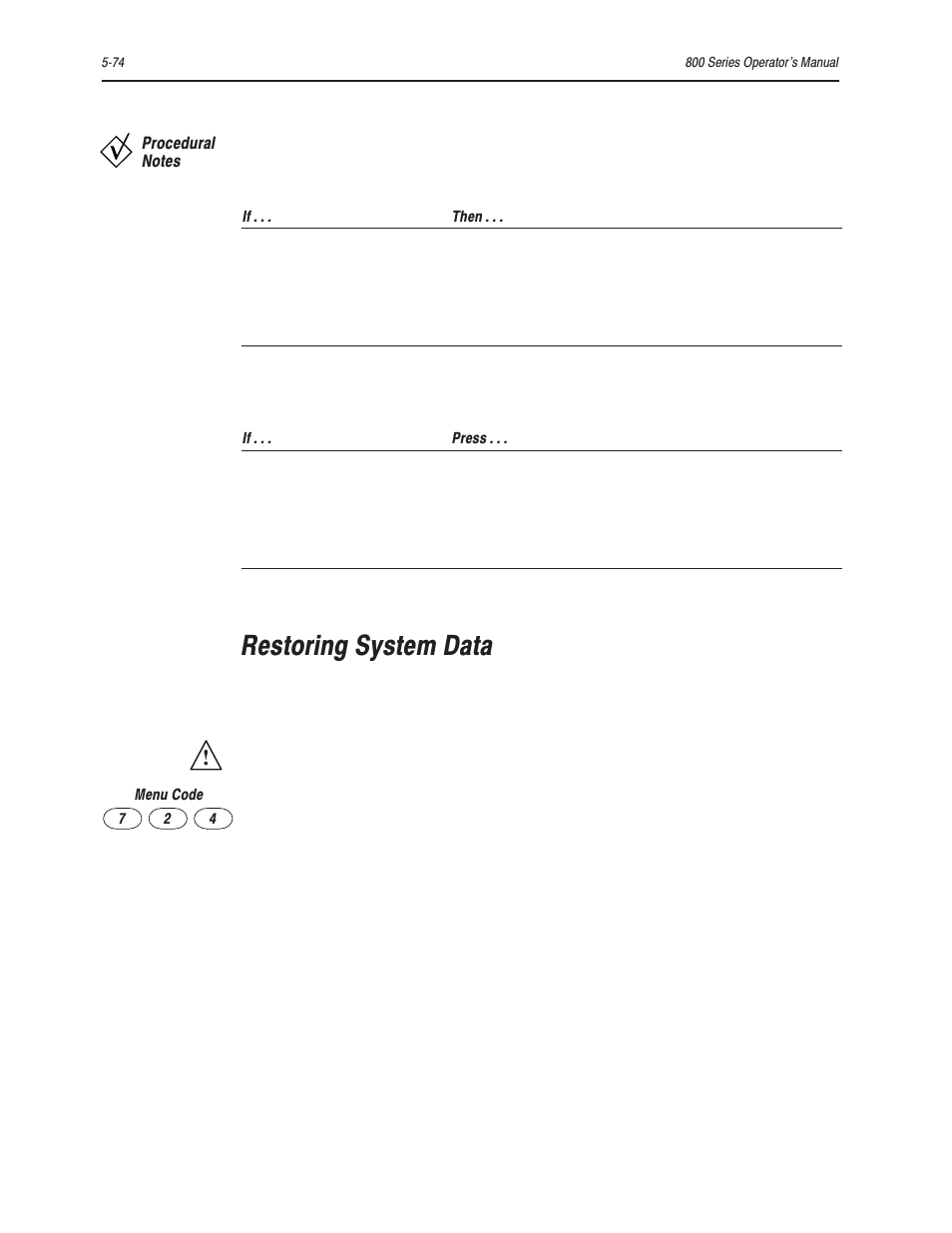 Restoring system data | Bayer HealthCare Rapidlab 800 User Manual | Page 484 / 699