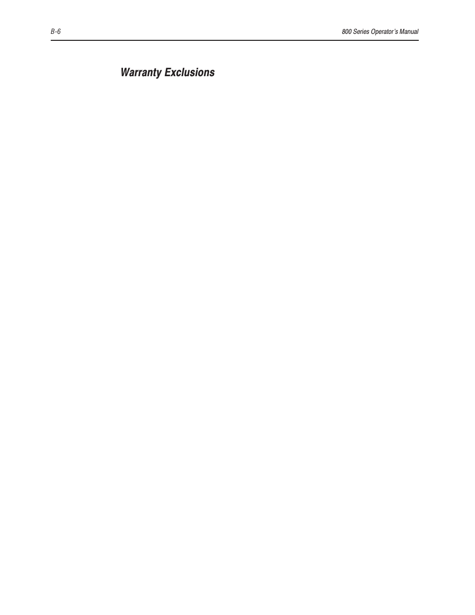 Warranty exclusions | Bayer HealthCare Rapidlab 800 User Manual | Page 510 / 699