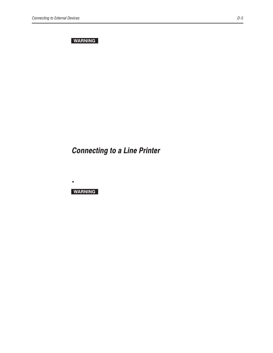 Connecting to a line printer | Bayer HealthCare Rapidlab 800 User Manual | Page 525 / 699