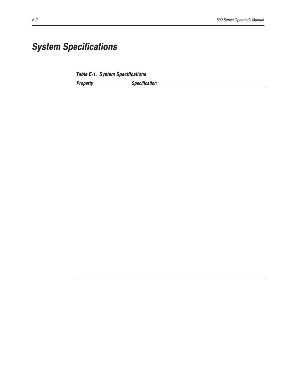 System specifications | Bayer HealthCare Rapidlab 800 User Manual | Page 528 / 699