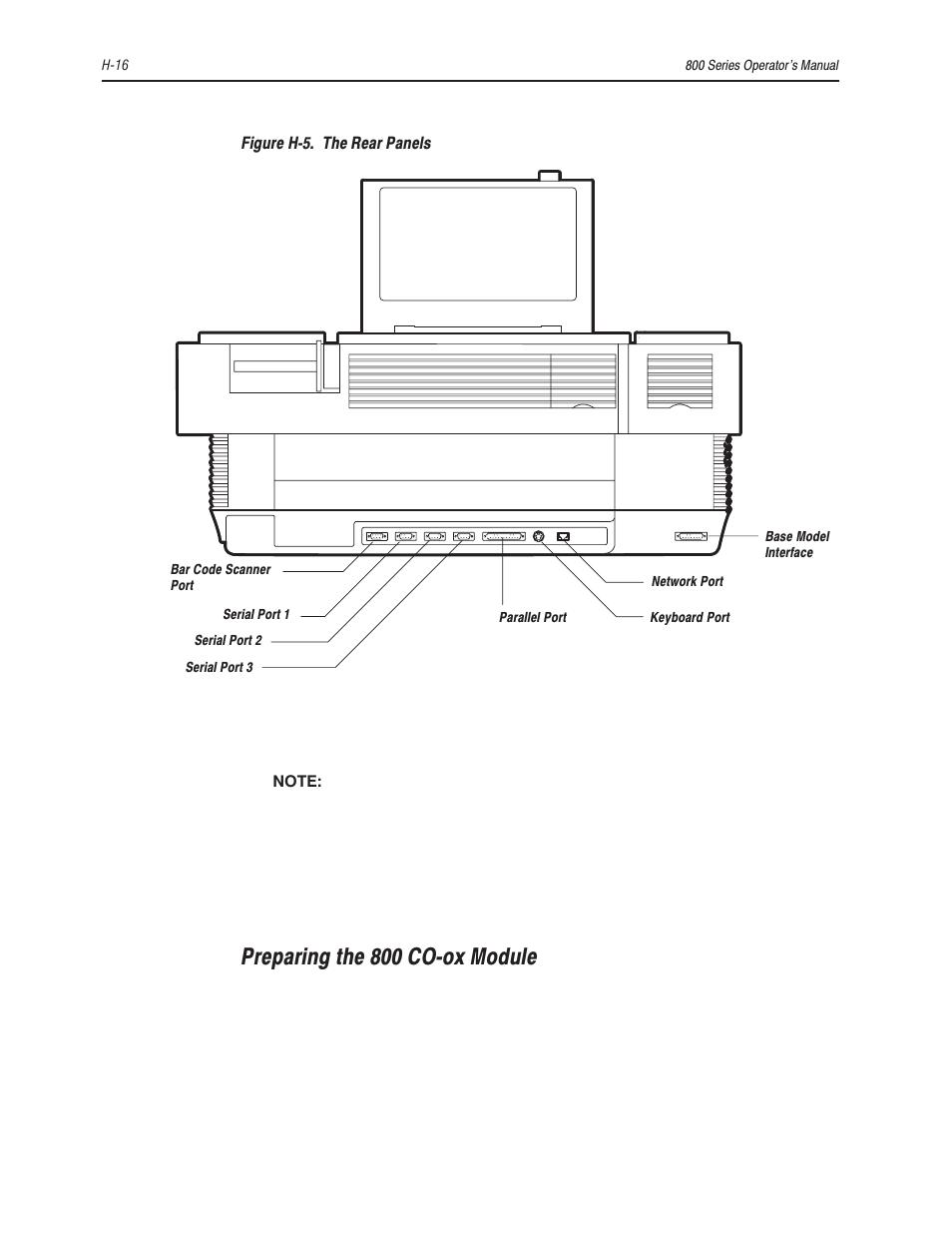 Preparing the 800 coćox module | Bayer HealthCare Rapidlab 800 User Manual | Page 608 / 699
